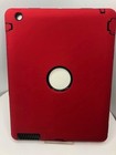For Apple Ipad 2 3 4 Red   Black Heavy Duty Shockproof Rugged Case Cover