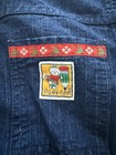 Vintage Retro Osh Kosh 80 90   s Kids 100  Cotton Usa  Denim Button Jacket Size 6