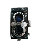 Yashica Mat Medium Format Tlr Camera With 80mm F 3 5 Yashinon Lenses Very Nice