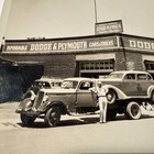 Heppner Klepinger Dodge Plymouth Automobile Dealership Car Lot Los Gatos Ca 8x10
