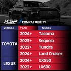 Ksp 4pcs 1   25mm  6x5 5 Hubcentric Wheel Spacers 14x1 5 For 2024  Toyota Tacoma
