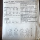 Mccalls Pattern M 7433 Size A5 Sizes 6-14 Uncut  Womens Dress New 1943 Dresses