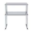 14 In  X 30 In  Amgood Stainless Steel Double Deck Over Shelf 14x30 Shelving