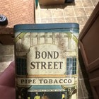 Vintage Bond Street Pipe Tobacco Pocket Tobacco Tin Philip Morris   Co 