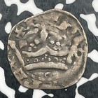  1306-1343  Italy Naples Rubert I Ar Carlino Lot n0880 Silver 