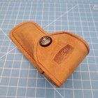 Vtg Buck Knives Folding Blade Sheath Leather Belt Pouch Case 5 5x4 5 Made In Usa