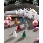Robin Reed 62418 Silver Pine Trees Handmade Christmas Crackers  6 X 12 Inch