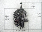 Indian Motorcycles Mens Necklace   Pendant Chief Scout V2 Patch Pin Roadmaster
