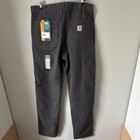 Carhartt Men s Relaxed Straight Work Pants 34x34 Gray Bn3342-m