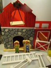 Brybelly Saddle Up Wooden Barn   Stable Tstr-005 - Functional Hay Lift Playset