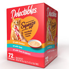 Us Hartz Delectables Squeeze Up Interactive Lickable Wet Variety 0 5oz 72 Count