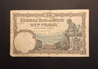 1931 Belgium 5 Francs Pick  97b - Very Nice Circ Collector Banknote-c6213xcn