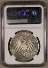 1904 Germany Hesse-darmstadt Silver 5 Mark Ngc Au58