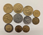 Foreign Coins And Paper Notes - Mixed Lot  66 Items  10 Countries