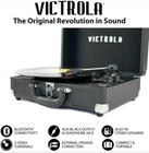 Victrola Vintage 3-speed Bluetooth Suitcase Record Player With Built-in Speakers