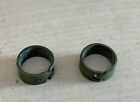 Ludwig Folding Bas Drum Spur 3 8  Leg Mount Lock Collar Parts 60s Vtg Lot Of 2x