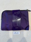 Delta One Business Class Passenger Amenity Kit By Tumi Zipper Bag New Purple