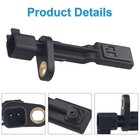 Wmphe 2 Pcs Rear Abs Wheel Speed Sensor Compatible With Jeep Wrangler Liberty   