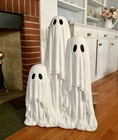 Halloween Viral Light Up Ghost Trio Decoration Spooky Holiday Decor  32 