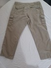 Tru-spec Men s Tactical Cargo Pants Tan Ripstop  Size 44x32