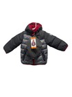 New Snozu Kid Jacket With Hat  2t Gray   Red Perfect For Cold Snow Days- Nwt