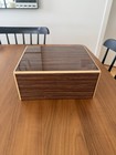 Savoy Black Calabash Small Humidor With Humidifier And Hygrometer Included
