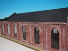 Korber Models  307 - O Scale - 3 Stall Trolley Barn Kit