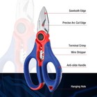 Workpro 6 4-inch Stainless Electricians Scissors Professional Electrician Shears