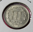 1868 Three Cent Nickel 3cn  194 - Uncirculated 