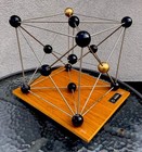 Vintage Soviet Demonstration Model Of Atom Ussr Museum Model