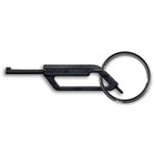 Zak Tool Zt7p Flat Grip Ergonomic Multi-purpose Handcuff Key W  Key Ring  Black