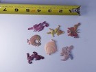 Lot Of 7 Necklace Charms Cracker Jack Prize Vintage Miniature Toys