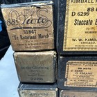 Lot Of 10 Player Rolls Various Brands Various Songs Various Conditions 