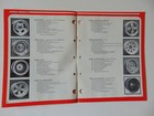Vintage Original 1975 Ansen Wheel Catalog And Price List