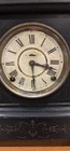 Antique Victorian Mantel Clock F s    Co Runs   Strikes 1880s