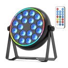 4-in-1 Rgbw 18led Stage Lighting Par Light Dmx Beam 120w Party Dj Disco Lights