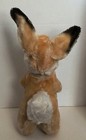 1940 s Mohair Bunny With Bell - Made In Japan