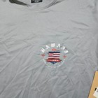 Quiksilver Comp Logo Rash Guard Men s Upf 50  Long Sleeve Small Gray