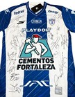 2026 C f  Pachuca Tuzos Mexico Team Signed Home Soccer Jersey W  Real Proof