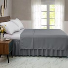 Twin Bed Skirt  Elastic Wrap Around Bed Skirt Twin Bed  Easy Fit With 15-inch