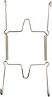 5pcs 6-inch Small Invisible Plate Wire Hanger Wall Holders 6-inch  Silver 