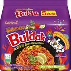 Samyang Buldak Habanero Lime Ramen Instant Noodles 5 Pack Bundle 2 Pack Spicy