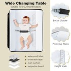 Baby Changing Table  Folding Diaper Station Portable Nursery Organizer With S   