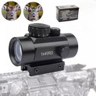 1x40 Tactical Optics Red Green Dot Sight Scope Picatinny 11mm 20mm Rail Mount