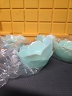 Vintage Ski Lotus Flower Bowls Plastic Set Of 8  No  225 Made In Hong Kong