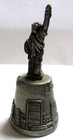 Vintage Pewter Thimble  New York  Statue Of Liberty On Top   Skyline