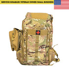 Premium Multicam Combat Medic Aid Bag     Stocked     Trauma Kit     Unexpired Gear