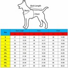 Pet Vest Jacket Warm Waterproof Dog Clothes Small large Winter Padded Coat Green