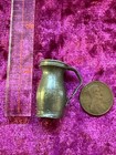 Miniature Pewter Jug Pitcher Decorative Vintage Collectible Rustic Charm Unique