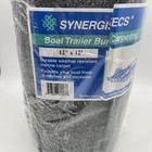 Syntec 12  X 12  Charcoal Trailer Bunk Carpeting For Boat Trailers - 16oz